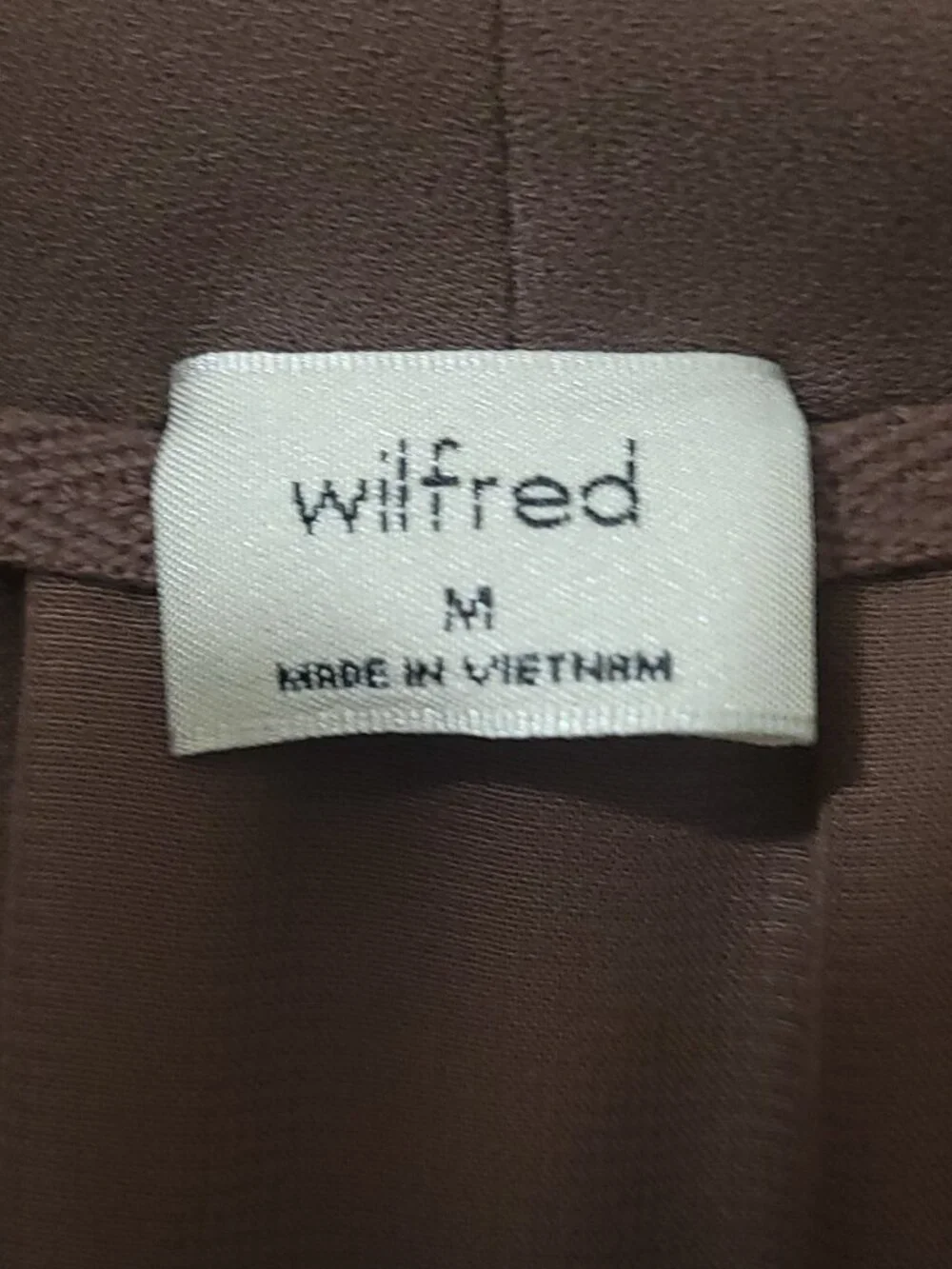 Wilfred Aritzia Sabine Mini Dress - Mauve Purple - Size Medium - With Pockets - Picture 6 of 6